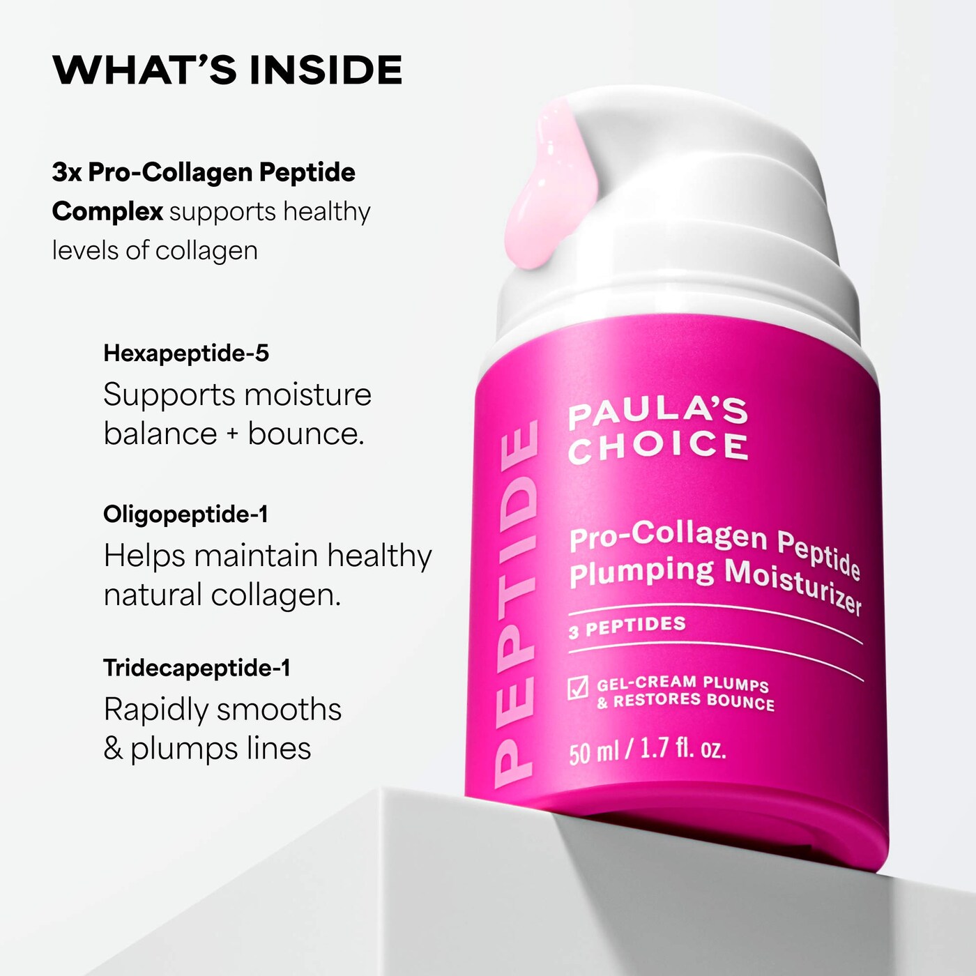 Pro-Collagen Peptide Plumping Gel-Cream Moisturizer
