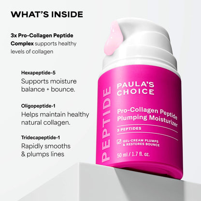Pro-Collagen Peptide Plumping Gel-Cream Moisturizer