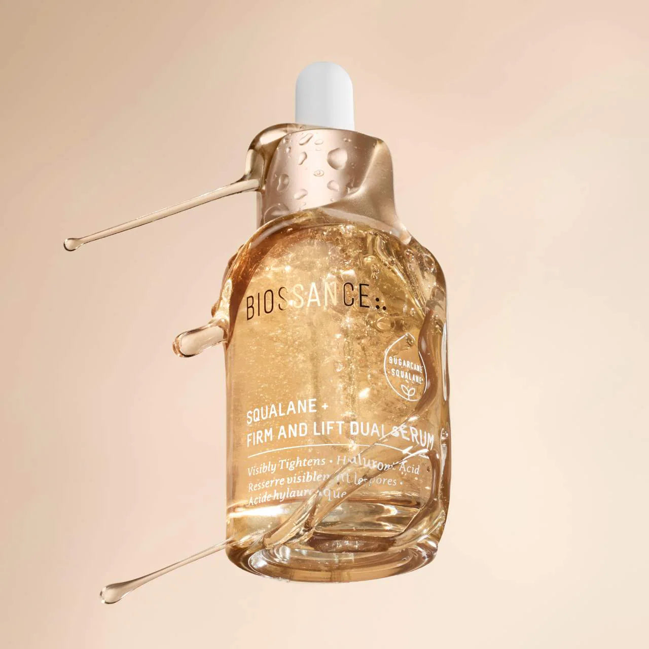Firm and Lift Hydrating Dual Serum with Hyaluronic Acid + Squalane