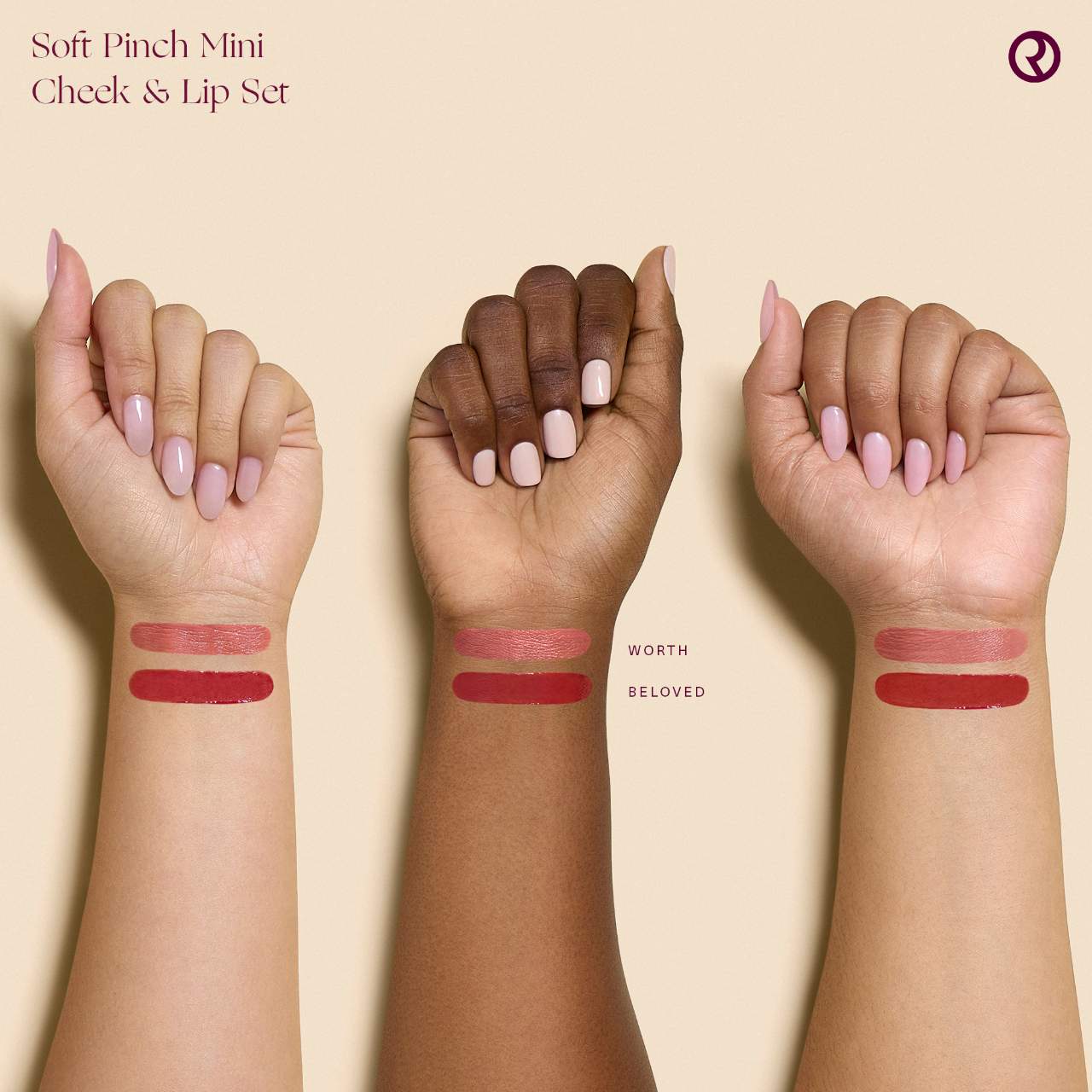 Soft Pinch Mini Cheek & Lip Set