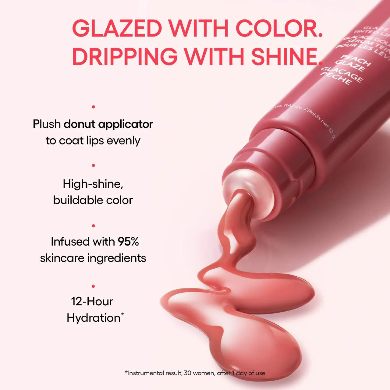 Glaze Craze Tinted Lip Serum - Chocolate Frosting