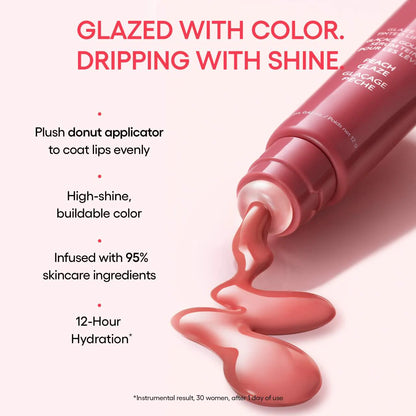 Glaze Craze Tinted Lip Serum - Chocolate Frosting