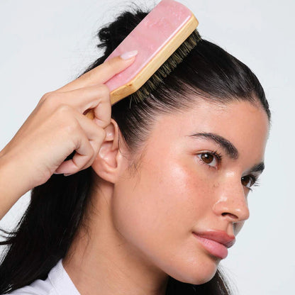 Mini Boar Bristle Hair Brush