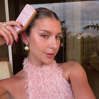 Mini Boar Bristle Hair Brush