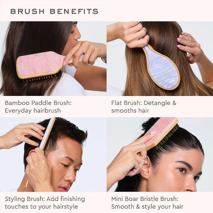 Bamboo Paddle Hair Brush