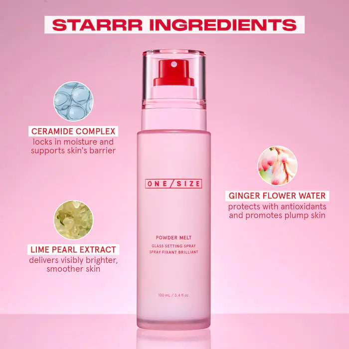 Powder Melt Glass Setting Spray