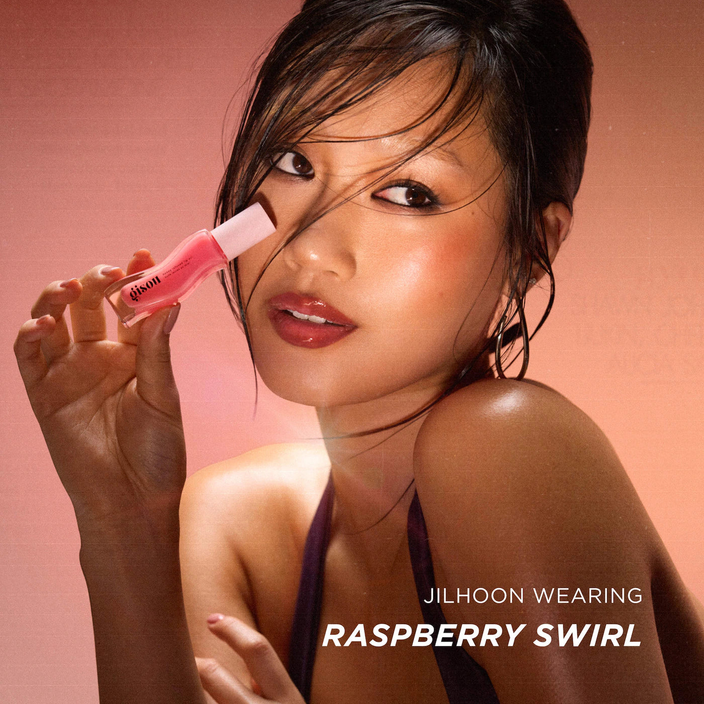 Honey Infused Lip Oil - Raspberry Swirl