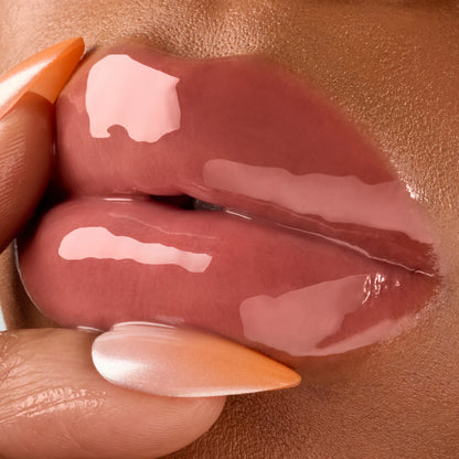 Honey Infused Lip Oil - Bee-llini Peach
