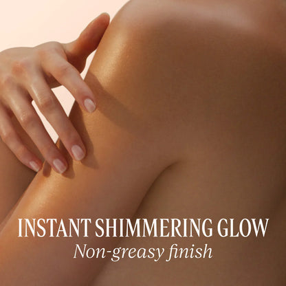 Instant Golden Glow with Almond Shimmering Body Oil