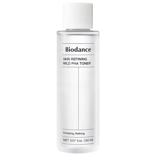 Skin Refining Mild PHA Toner with 8% PHA for Gentle Exfoliation