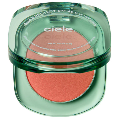 Flush & PROTECT SPF 45+ powder blush