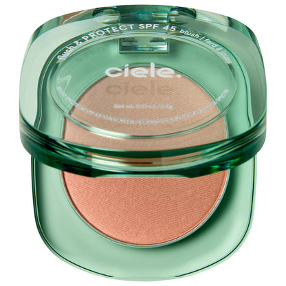 Flush & PROTECT SPF 45+ powder blush
