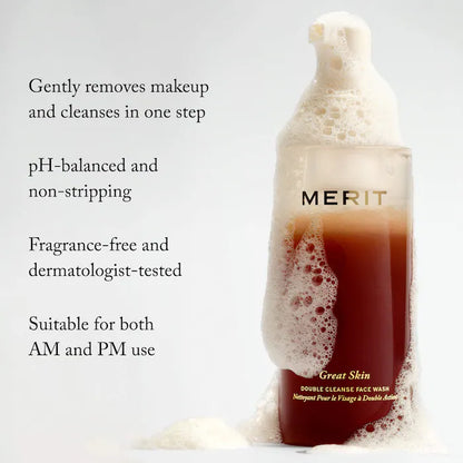 Great Skin Double Cleanse Face Wash