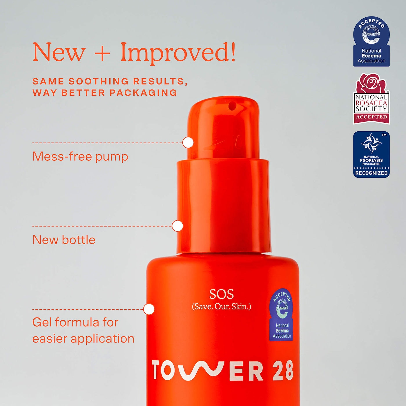 SOS Intensive Redness Relief Serum with Hypochlorous Acid