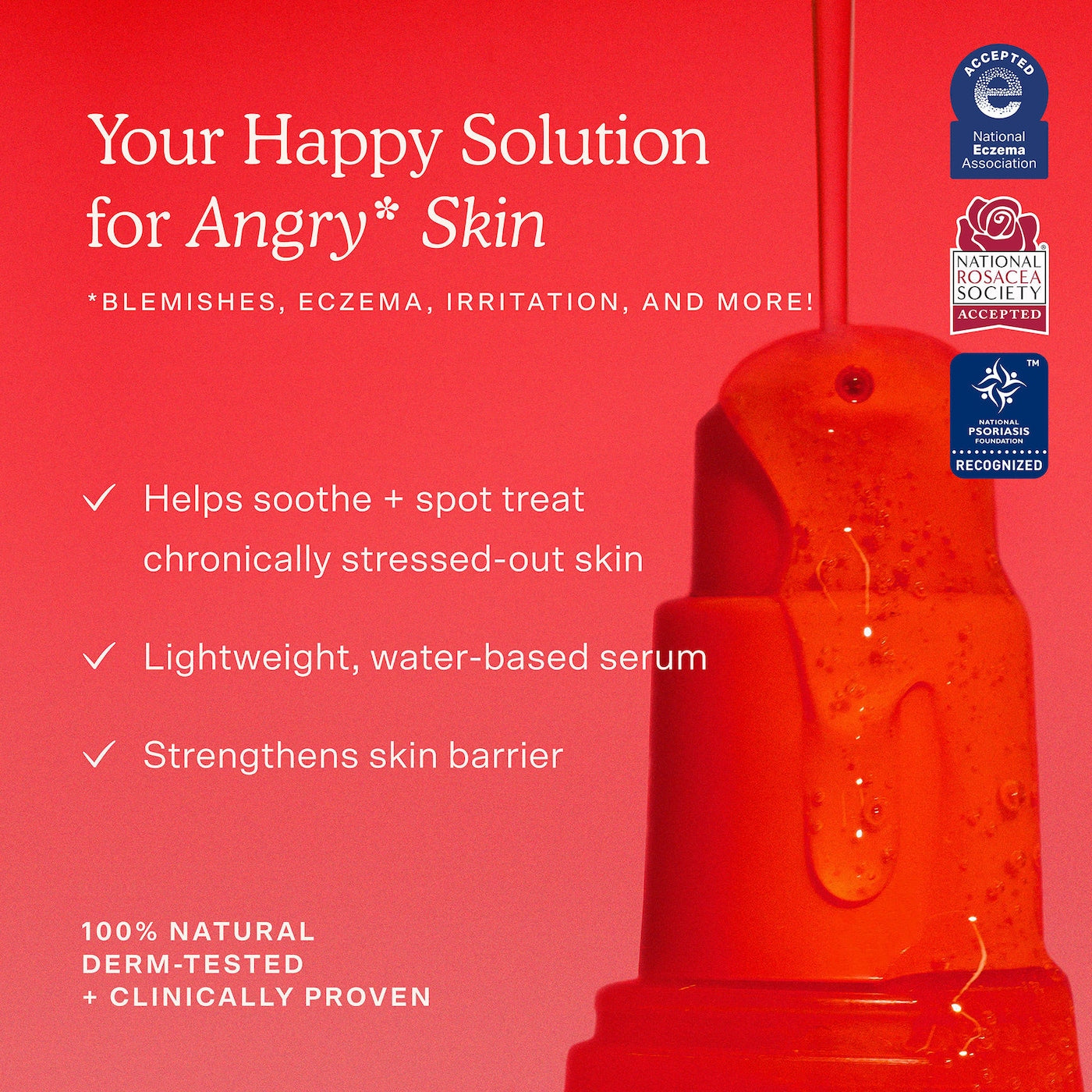 SOS Intensive Redness Relief Serum with Hypochlorous Acid