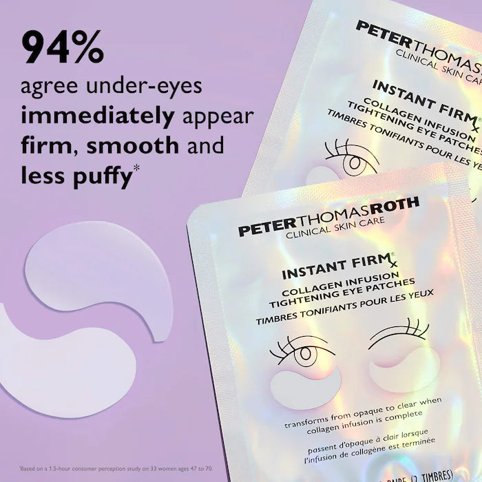 Instant FIRMx® Collagen Infusion Tightening Eye Patches