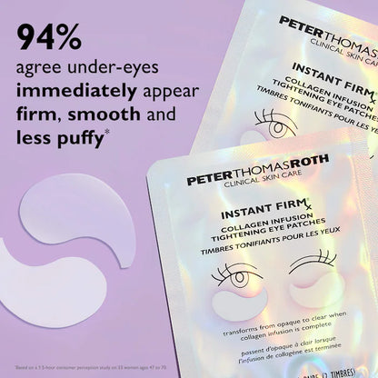 Instant FIRMx® Collagen Infusion Tightening Eye Patches