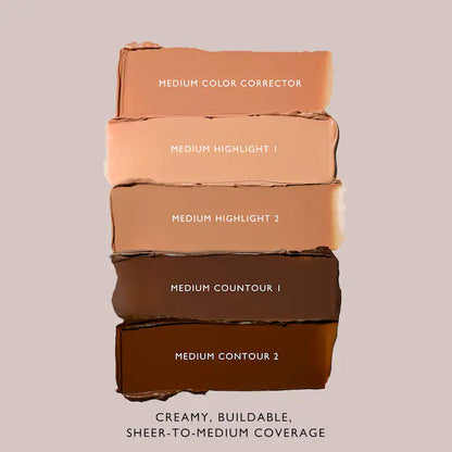 Underpainting Face Highlight & Contour Palette