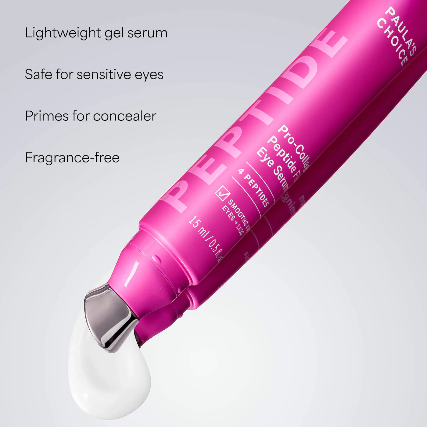 Pro-Collagen Peptide Firming Eye Gel Serum to Depuff & Lift