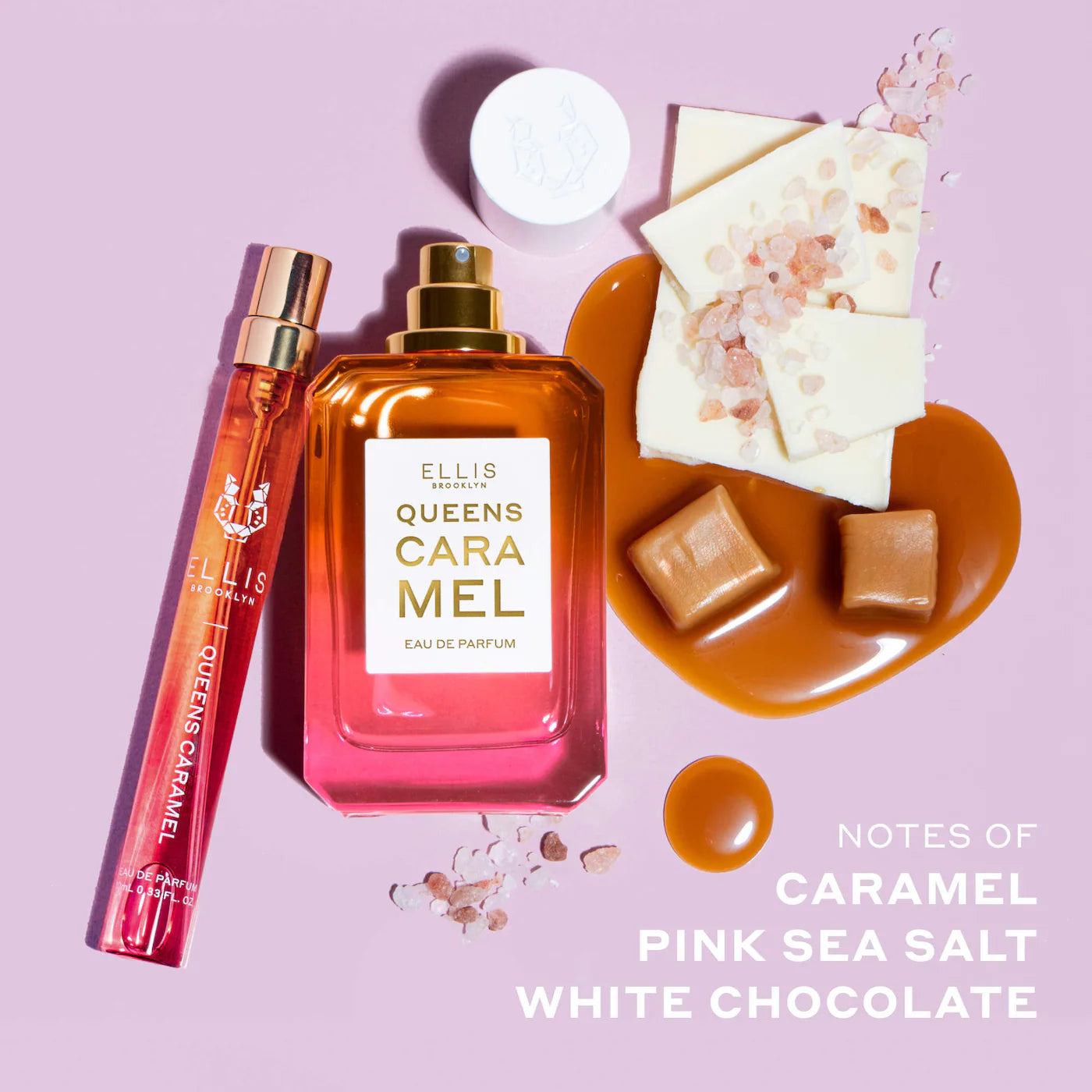QUEENS CARAMEL Eau de Parfum Maple Sugar and Pink Salt