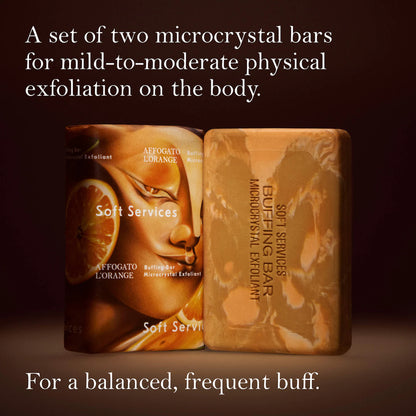Affogato L’Orange Buffing Bar Body Exfoliant