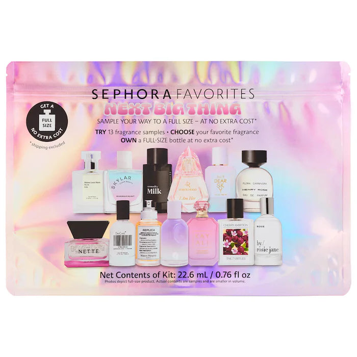 Next Big Thing Perfume Sampler
