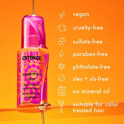 Mini Superfruit Star Lightweight Hair Styling Oil