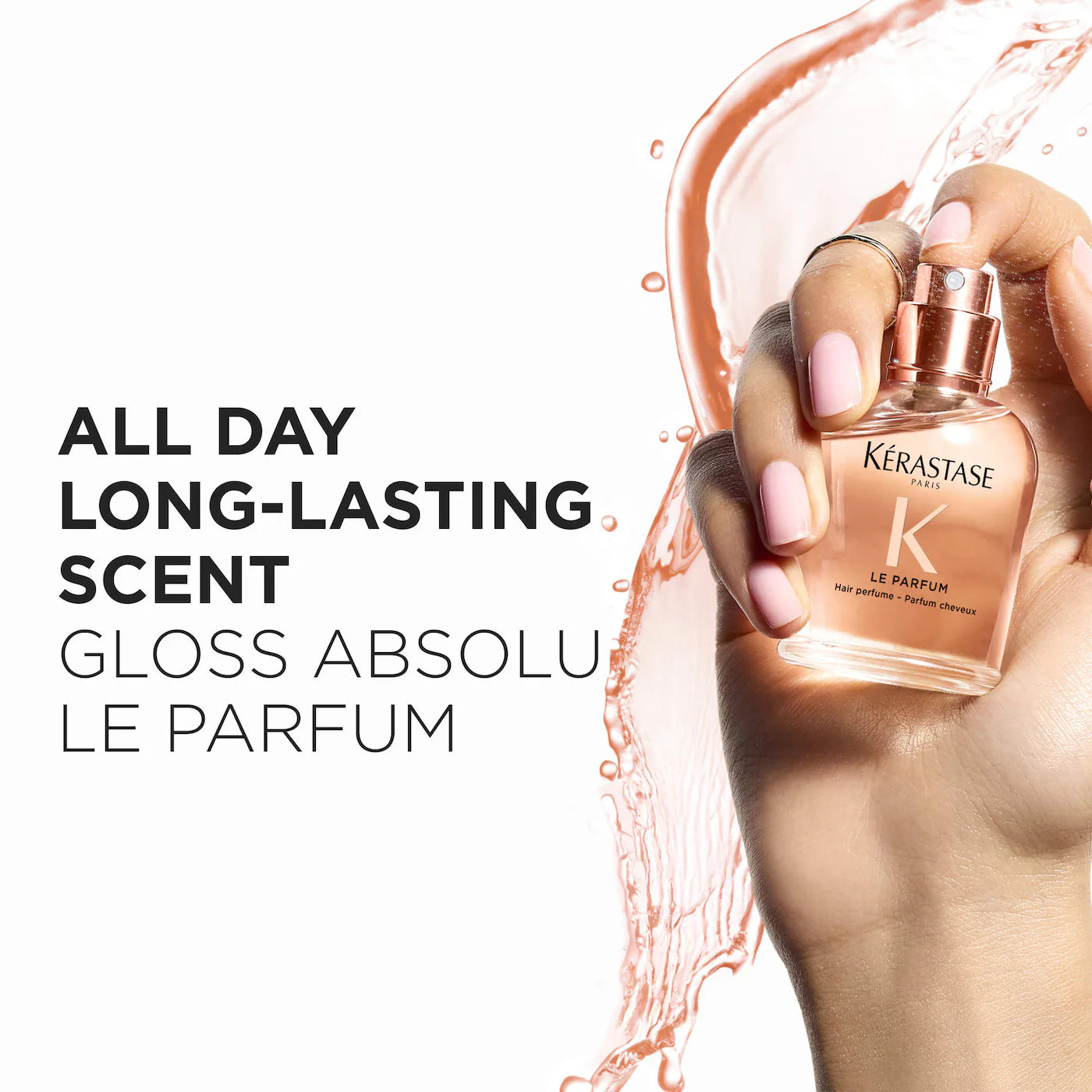 Gloss Absolu Hair Perfume with Citrus, Vanilla & Rose