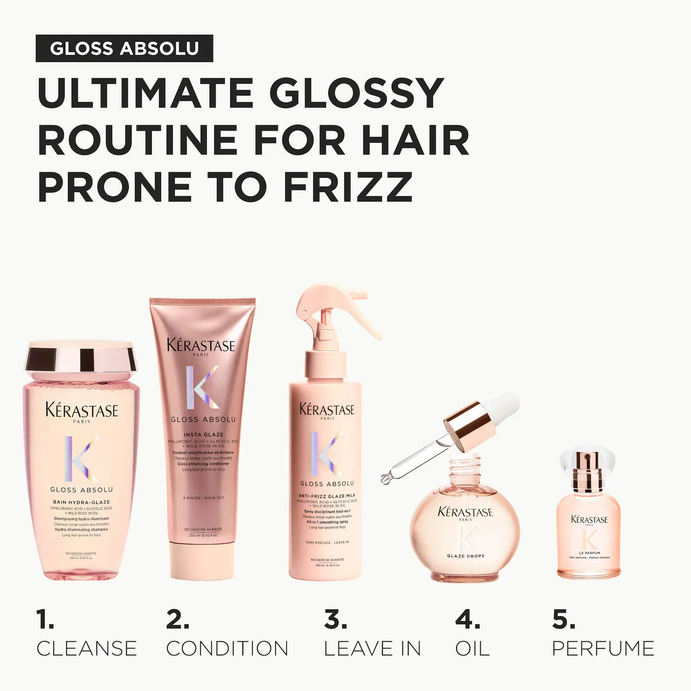 Gloss Absolu Hair Perfume with Citrus, Vanilla & Rose