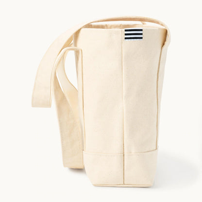 Canvas Tote Bag with Lipstick Pockets