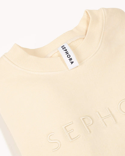 Embroidered Crewneck Sweatshirt