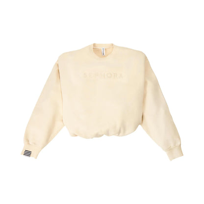 Embroidered Crewneck Sweatshirt