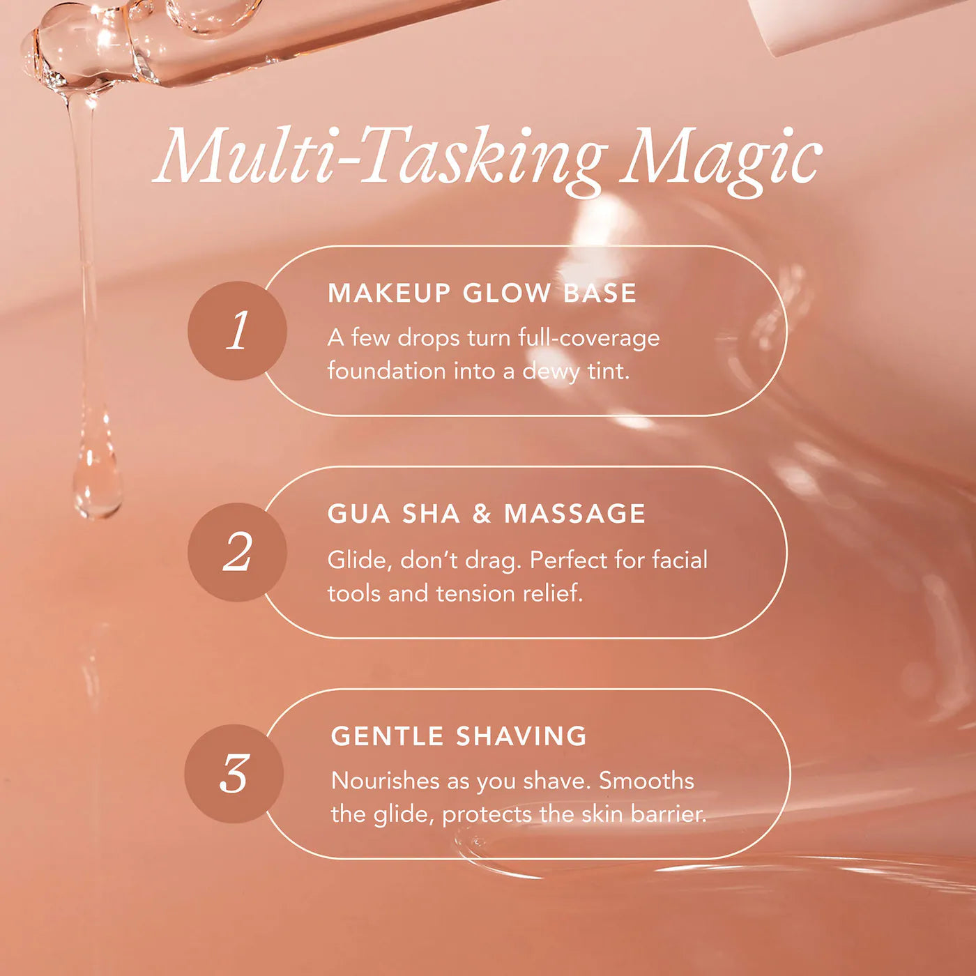 Pink Nectar Squalane Oil-Serum Hydrating Drops