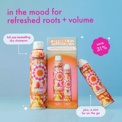 Positively Perked Up Dry Shampoo Hair Gift Set