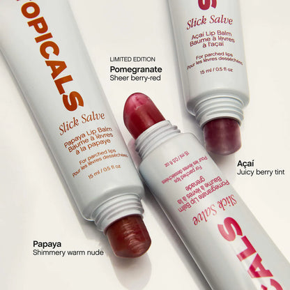 Slick Salve Glossy Lip Balm Trio