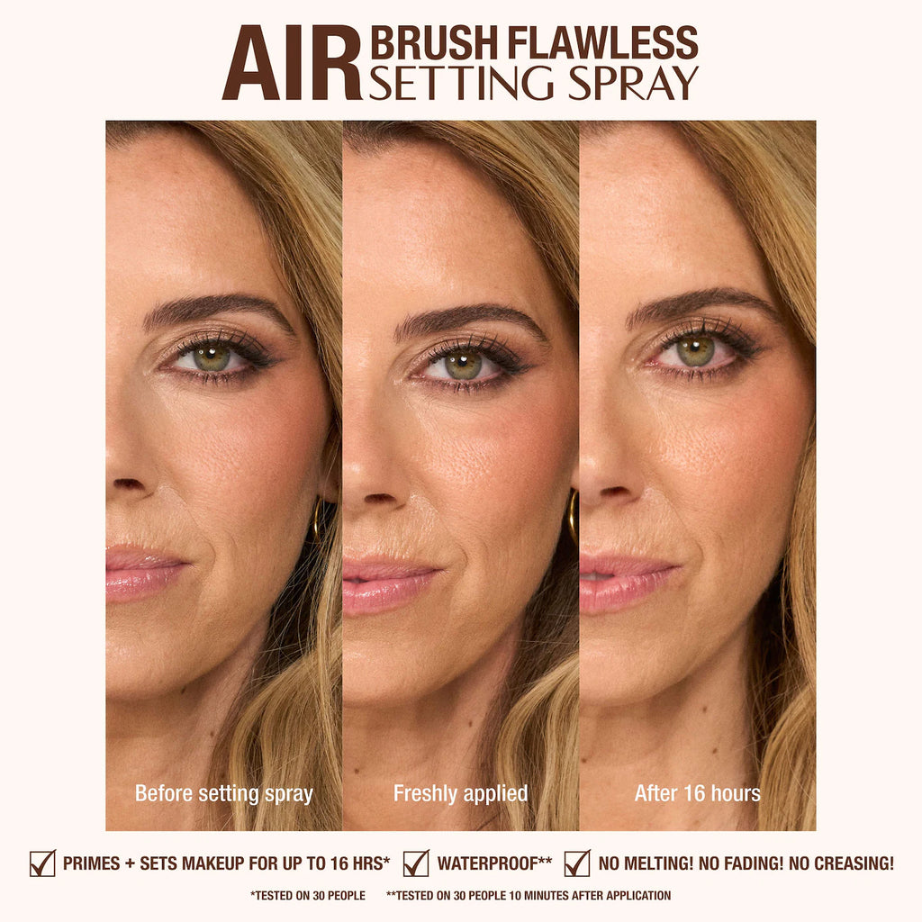 Mini Airbrush Flawless Setting Spray Duo Gift Set