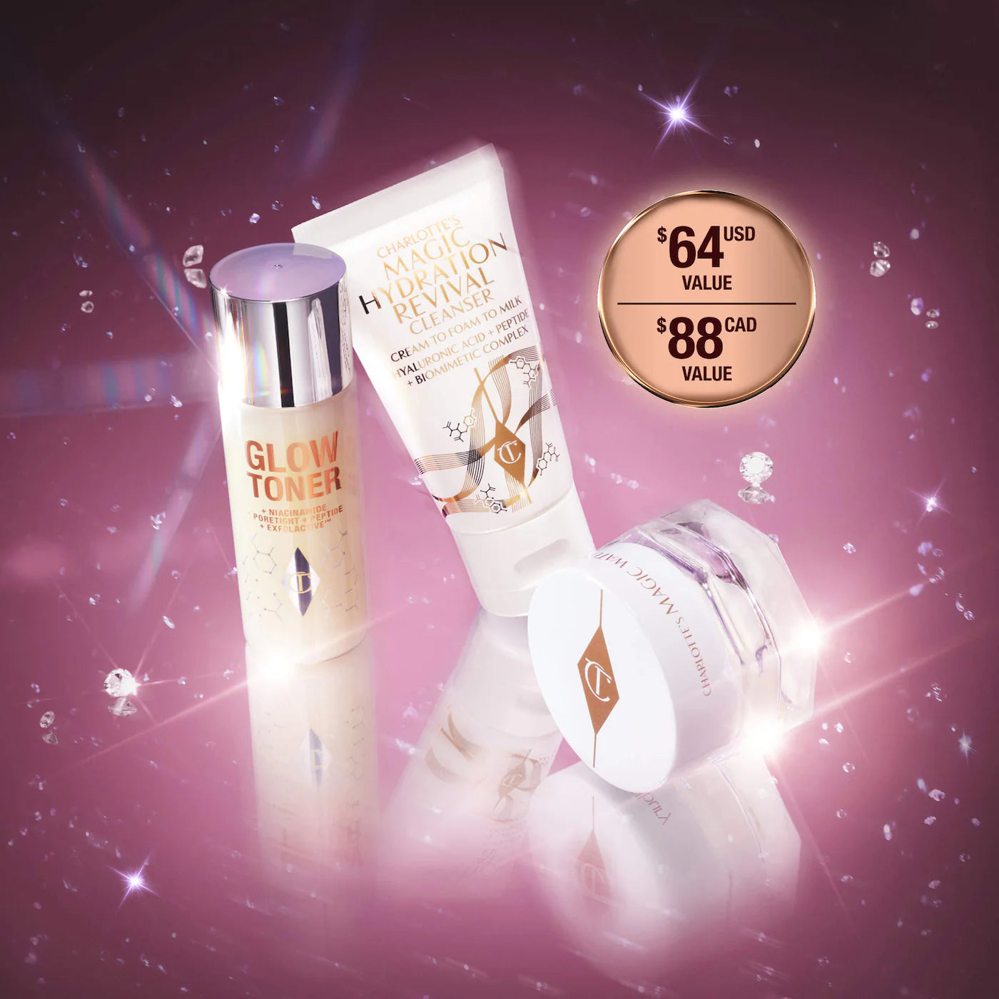 Charlotte's Hydration Revival Skincare Set