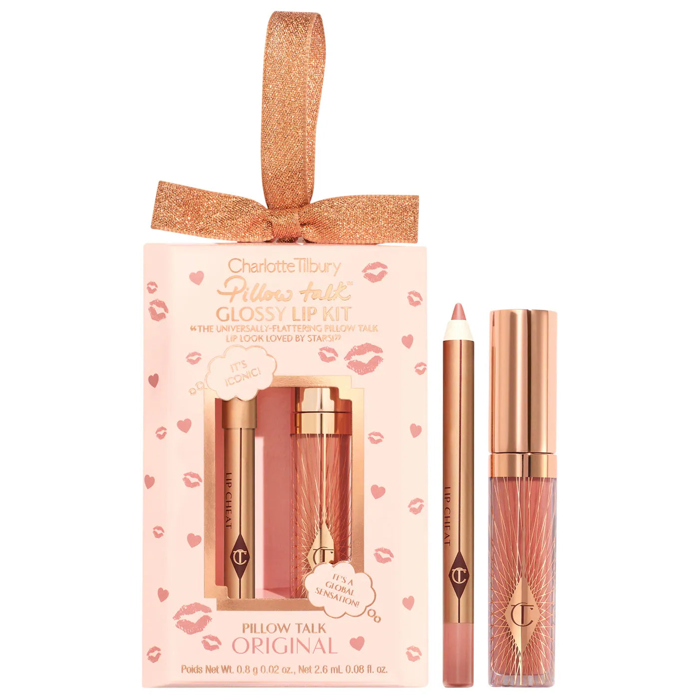 Mini Pillow Talk Glossy Lip Duos
