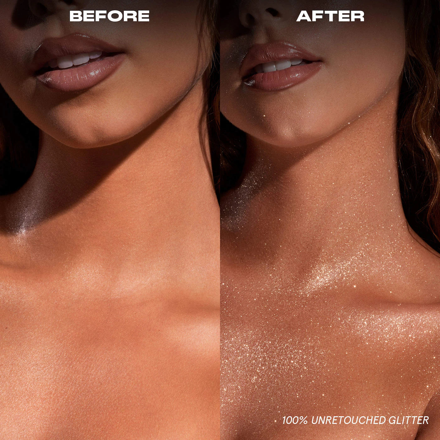 On 'Til Dawn Waterproof Glitter Setting Spray - Brown Sugar