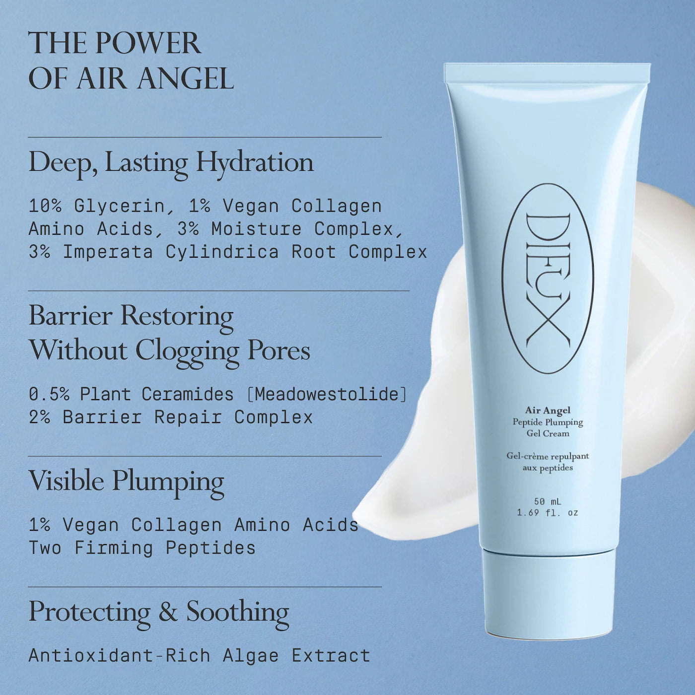 Air Angel Peptide Plumping Gel Cream