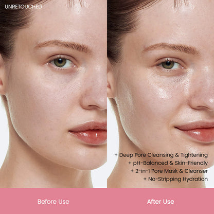 Collagen Mask to Foam Cleanser