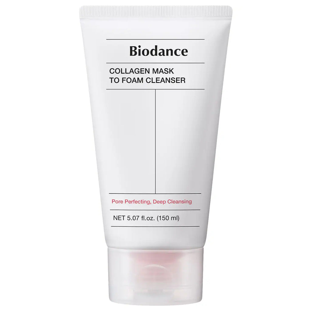 Collagen Mask to Foam Cleanser