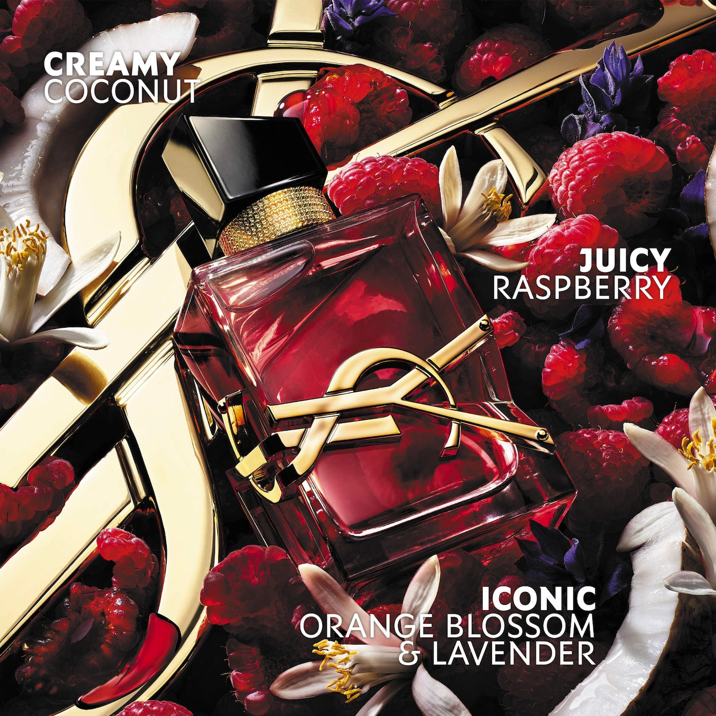 Libre Berry Crush Eau De Parfum with Raspberry