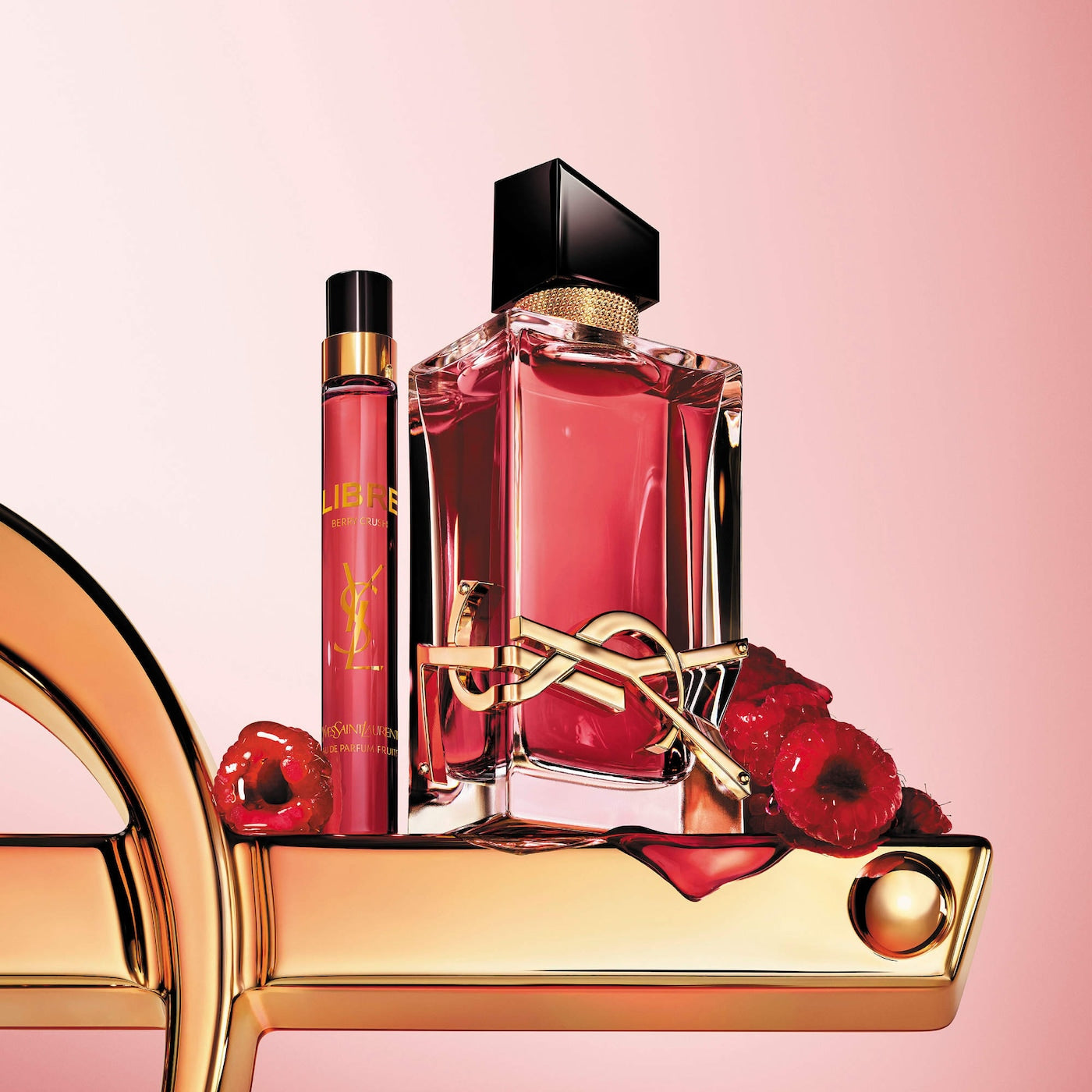 Libre Berry Crush Eau De Parfum with Raspberry