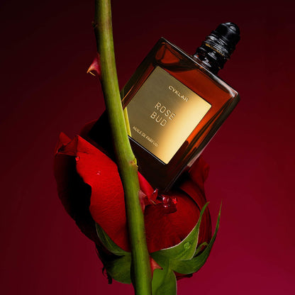 Rose Bud Roll-On Perfume Oil with Hemp and Black Currant