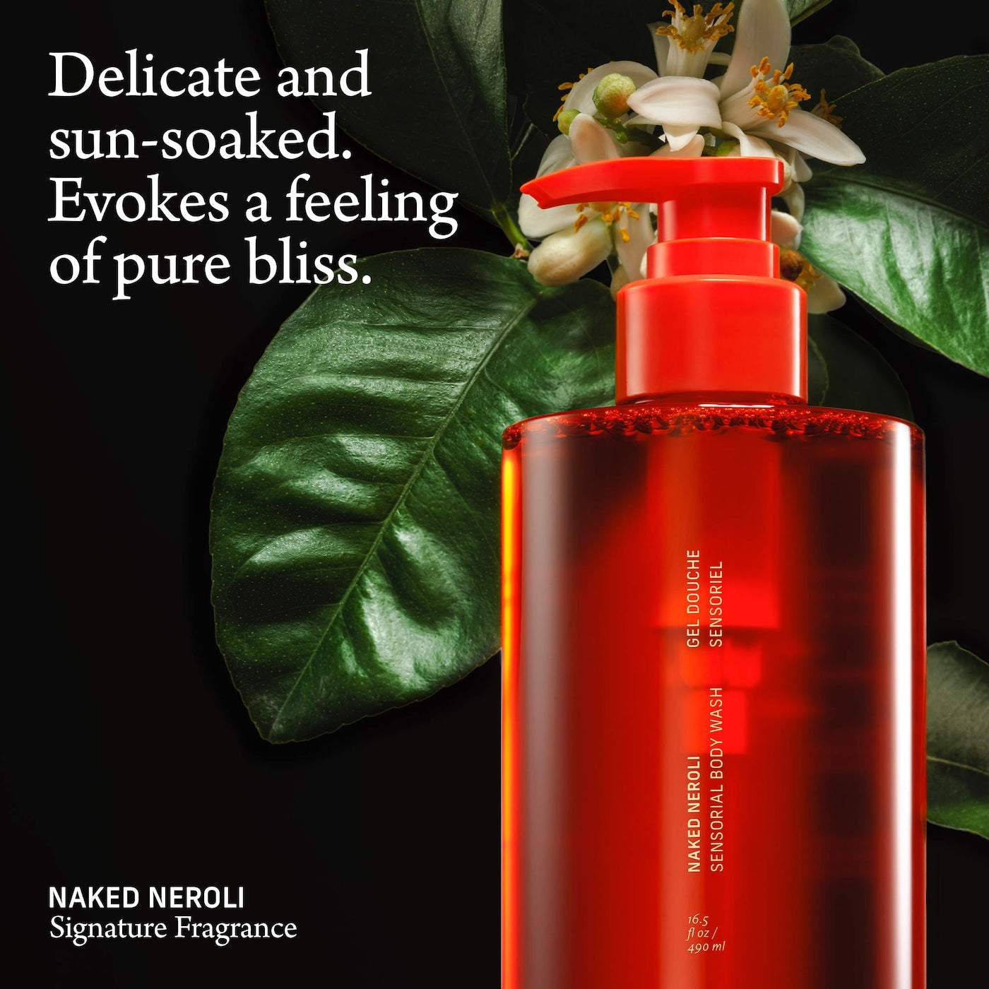 Naked Neroli Sensorial Body Wash for Moisture Barrier