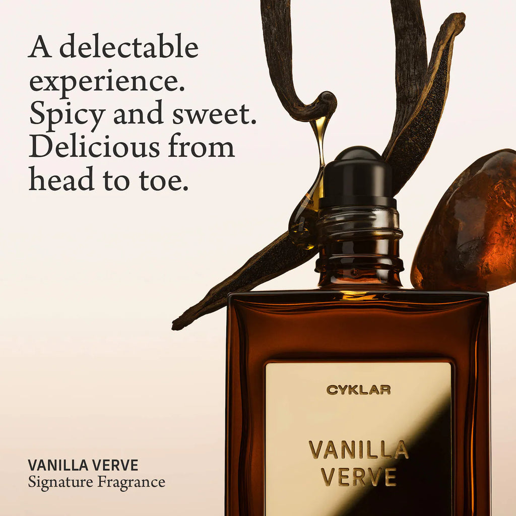 Vanilla Verve Roll-On Perfume Oil with Ambrette