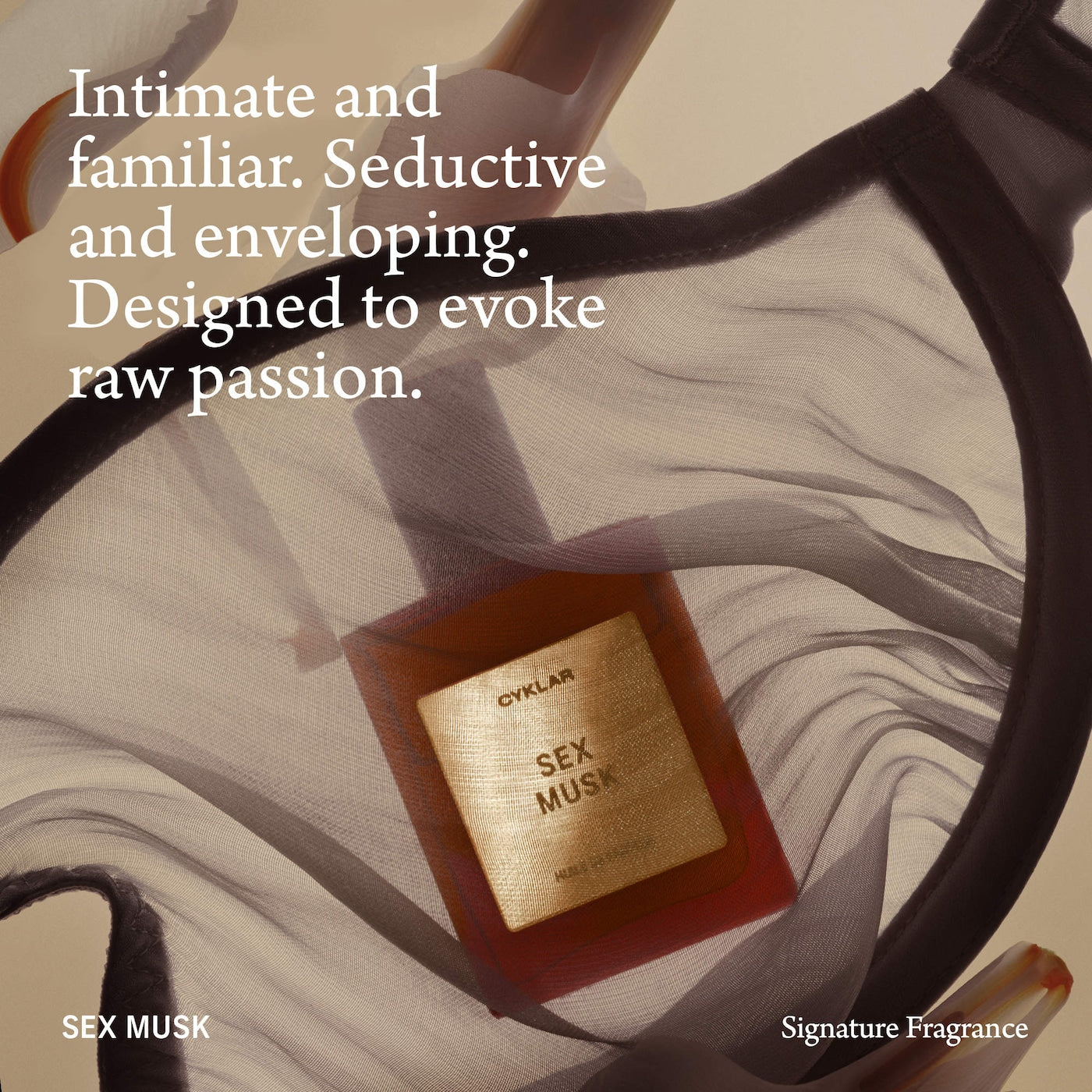 Sex Musk Roll-On Perfume Oil with Vanilla and Orris