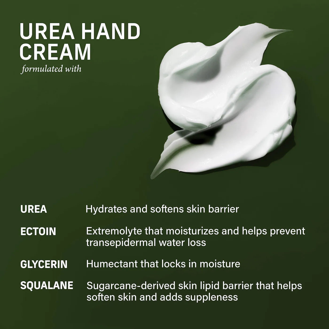 Bergamot Bond Urea Hand Cream with Ectoin and Squalane