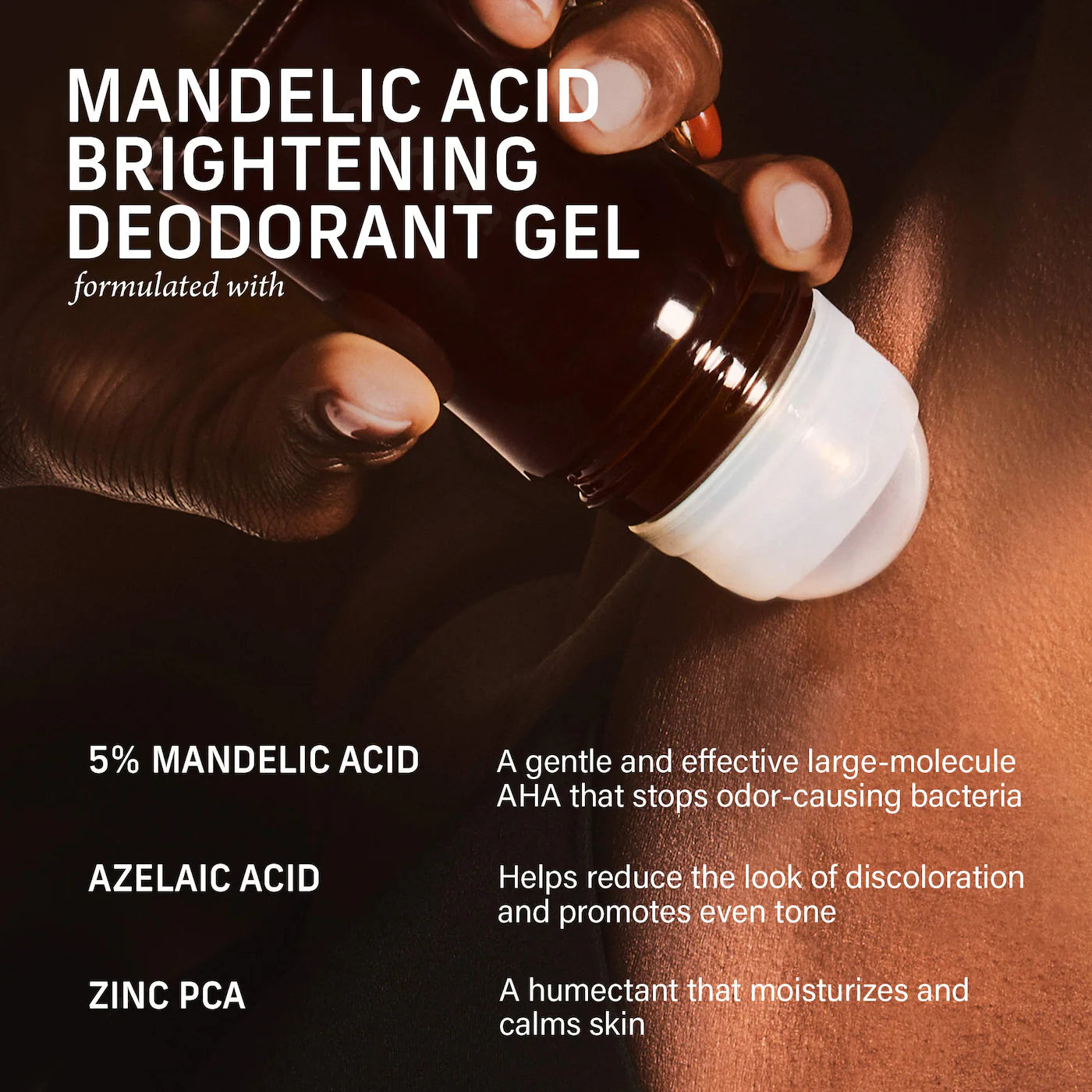 Vanilla Verve Mandelic Acid Brightening Deodorant Gel